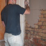 Skimming an internal wall